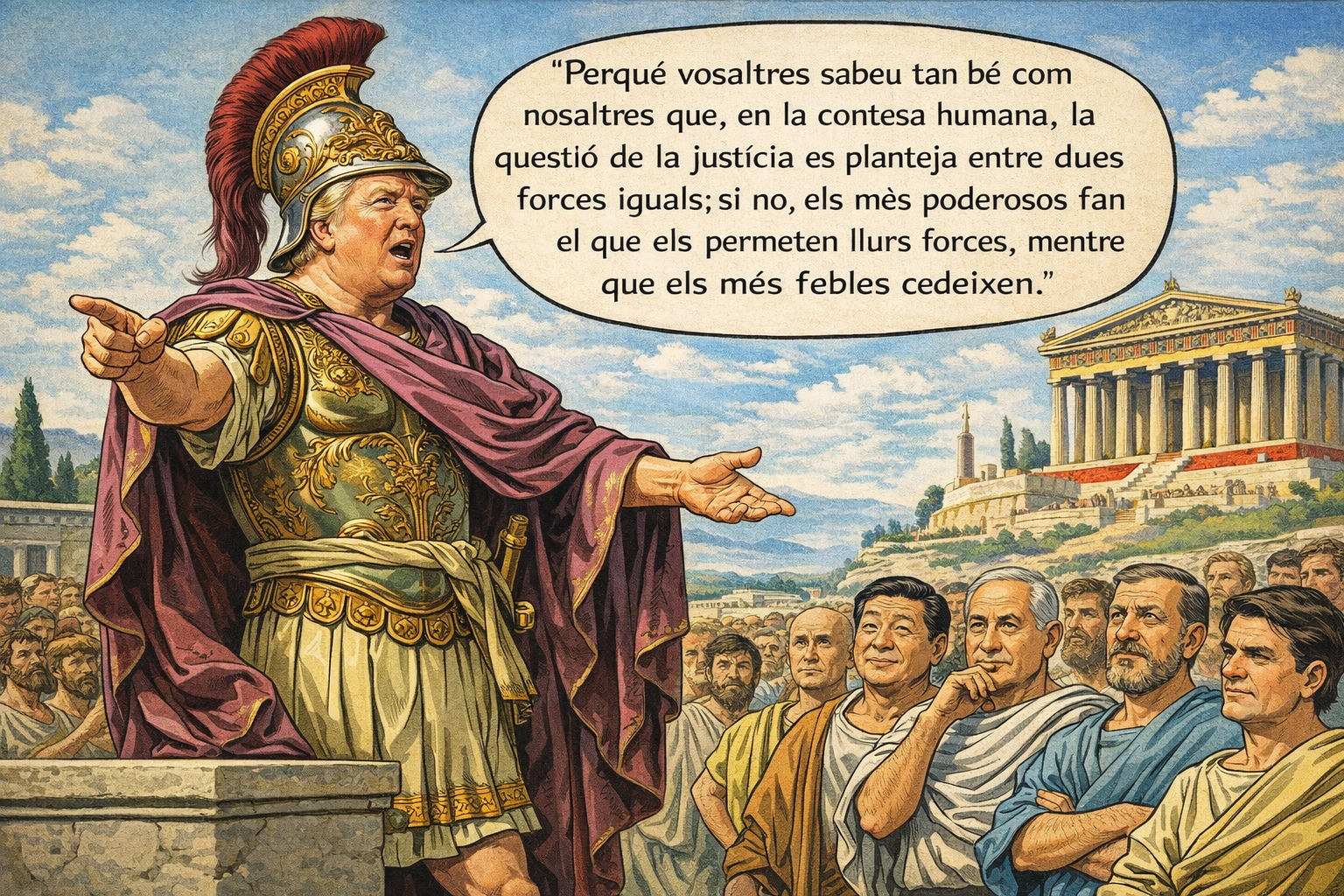 HA LLEGIT DONALD TRUMP EL “DIÀLEG DELS&nbsp;MELIS”